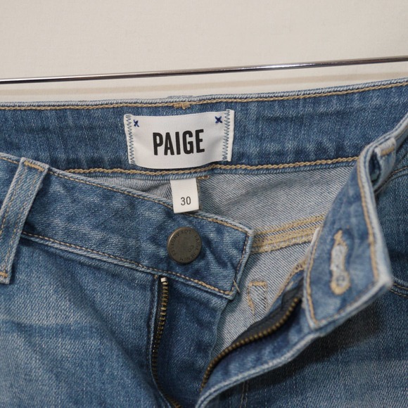 Paige Verdugo Ultra Skinny Mid Rise Jeans Size 30 - Picture 6 of 12
